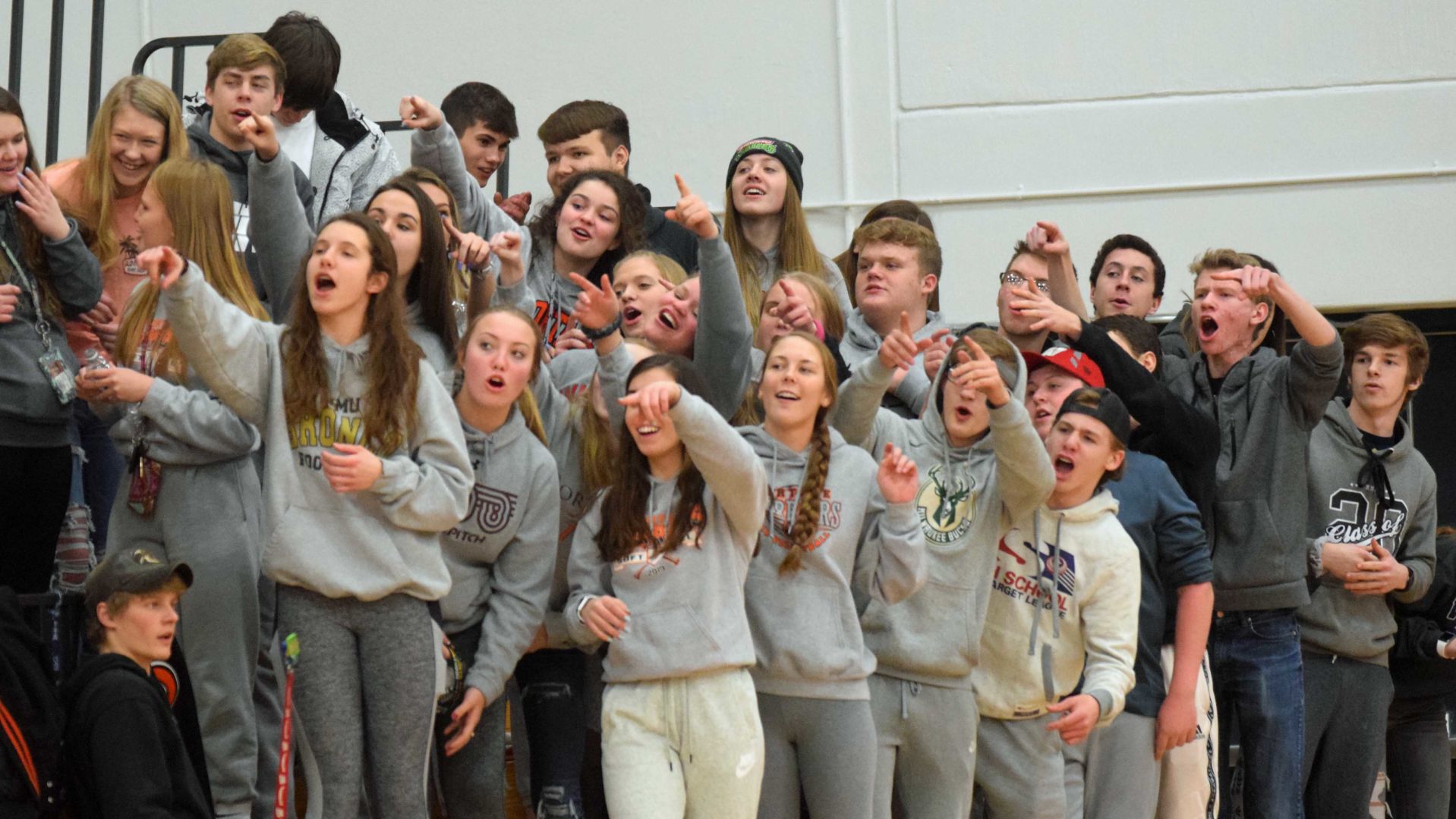 Portage student section